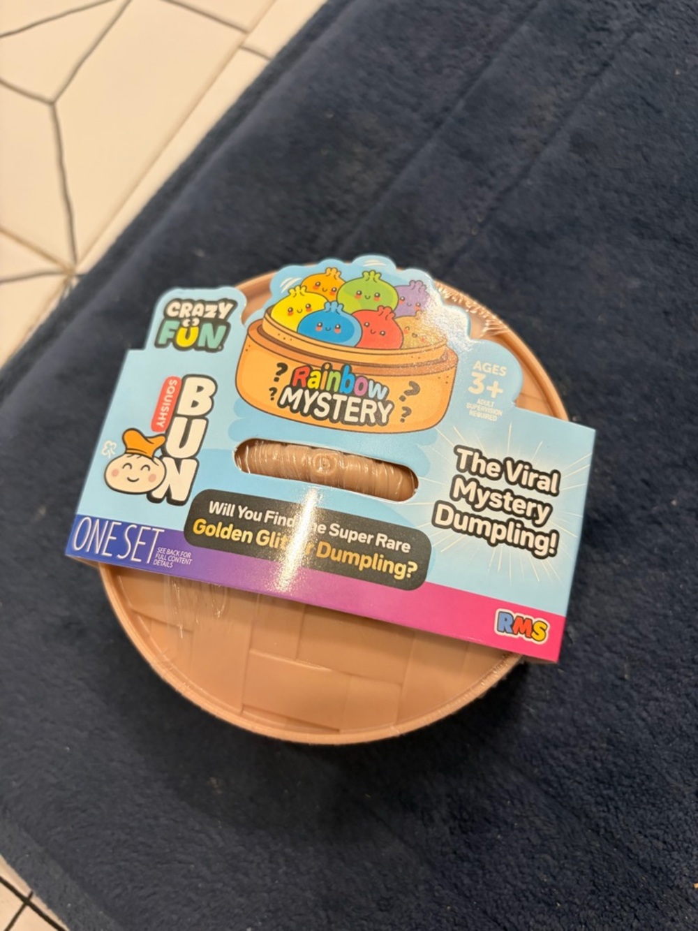 Rainbow Mystery Dumpling Plush - Brown